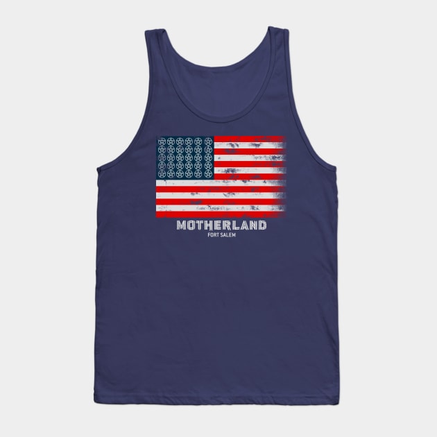 MOTHERLAND: FORT SALEM Tank Top by ROBZILLA